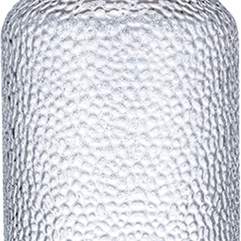 Glass Coffee Jars With Lids 51 oz Clear Jar With Wood Lid Decorative Glass Storage Jars Container Canister for Food Sugar Coffee Bean Candy Cookie 1500ml